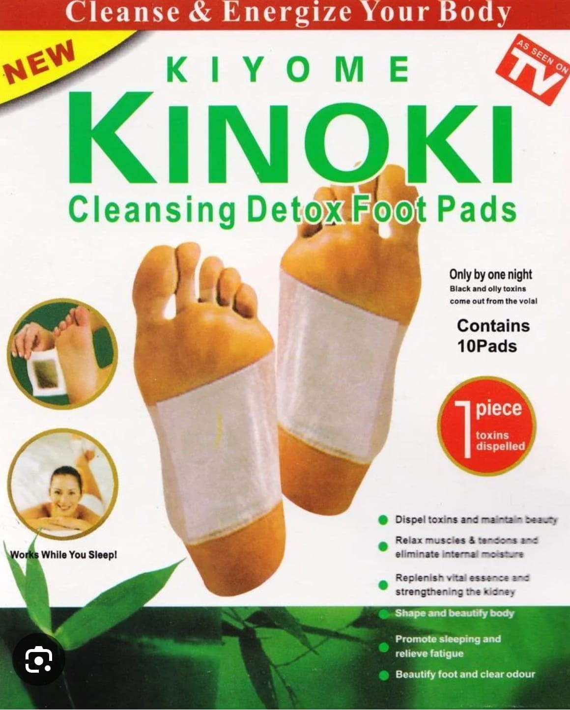 KINOKI ALMOHADILLAS DETOX