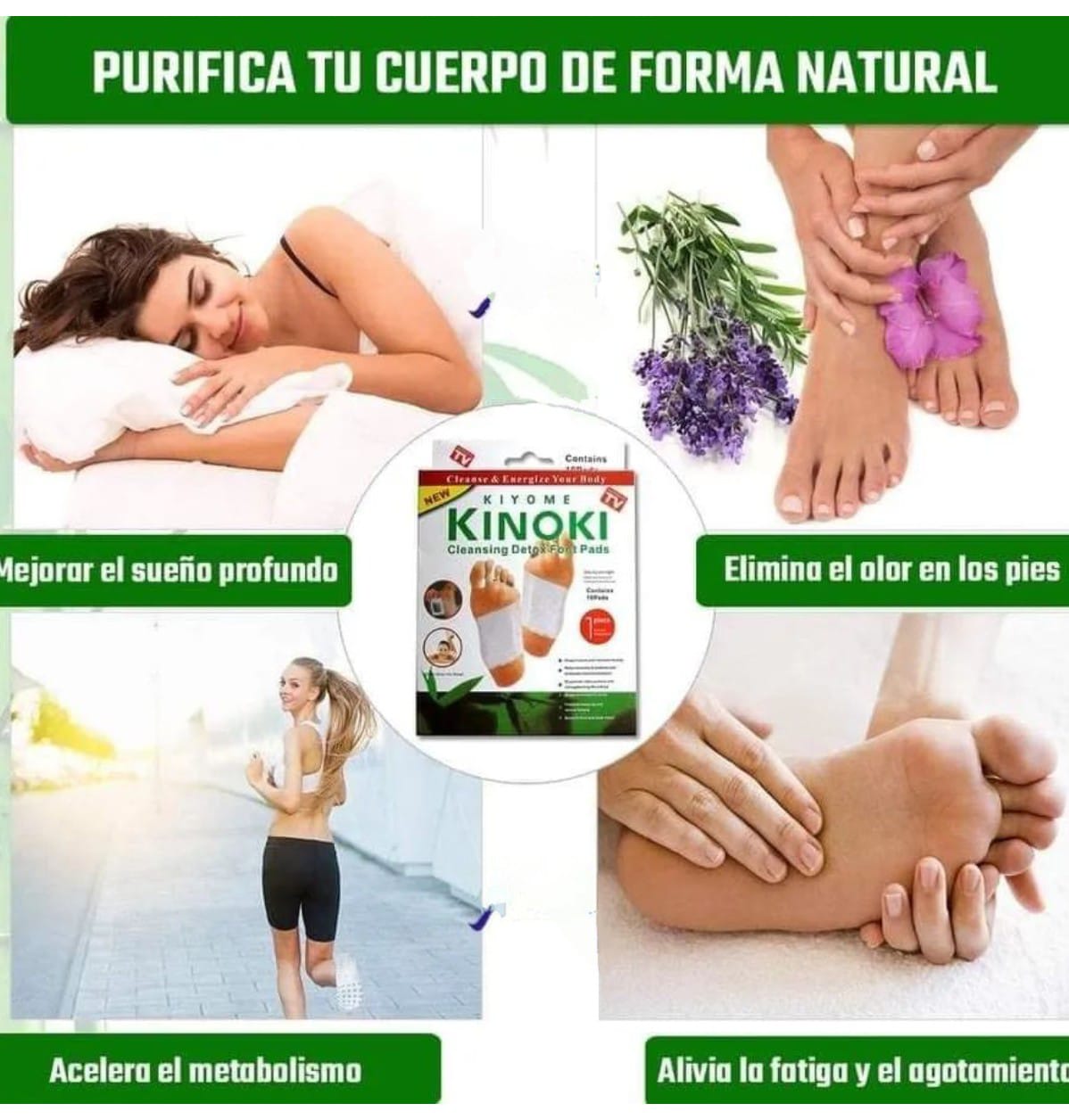 KINOKI ALMOHADILLAS DETOX