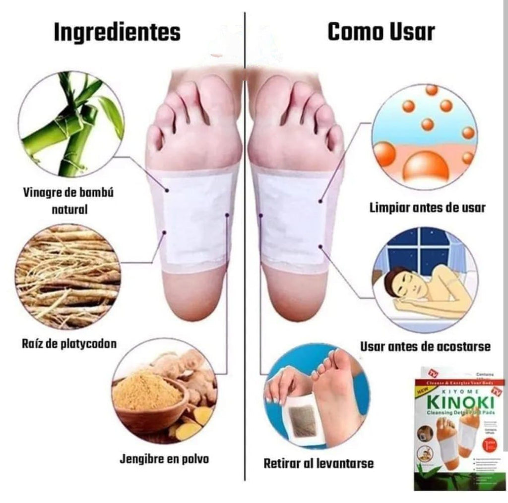 KINOKI ALMOHADILLAS DETOX