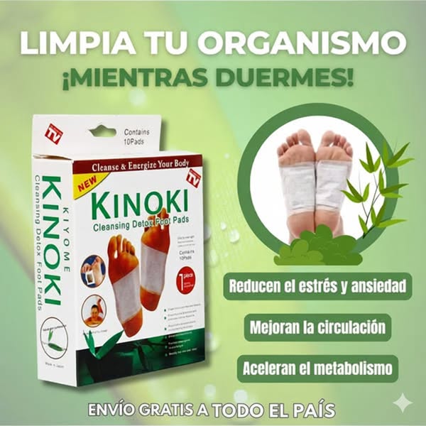 KINOKI ALMOHADILLAS DETOX